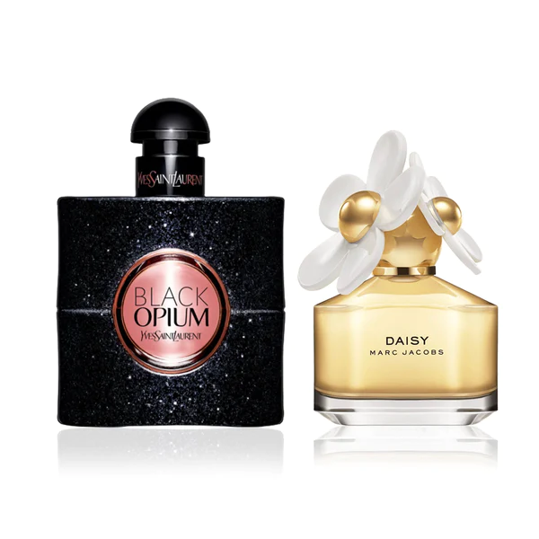 Black Opium perfume, a bold and seductive fragrance with a captivating blend of coffee and vanilla.